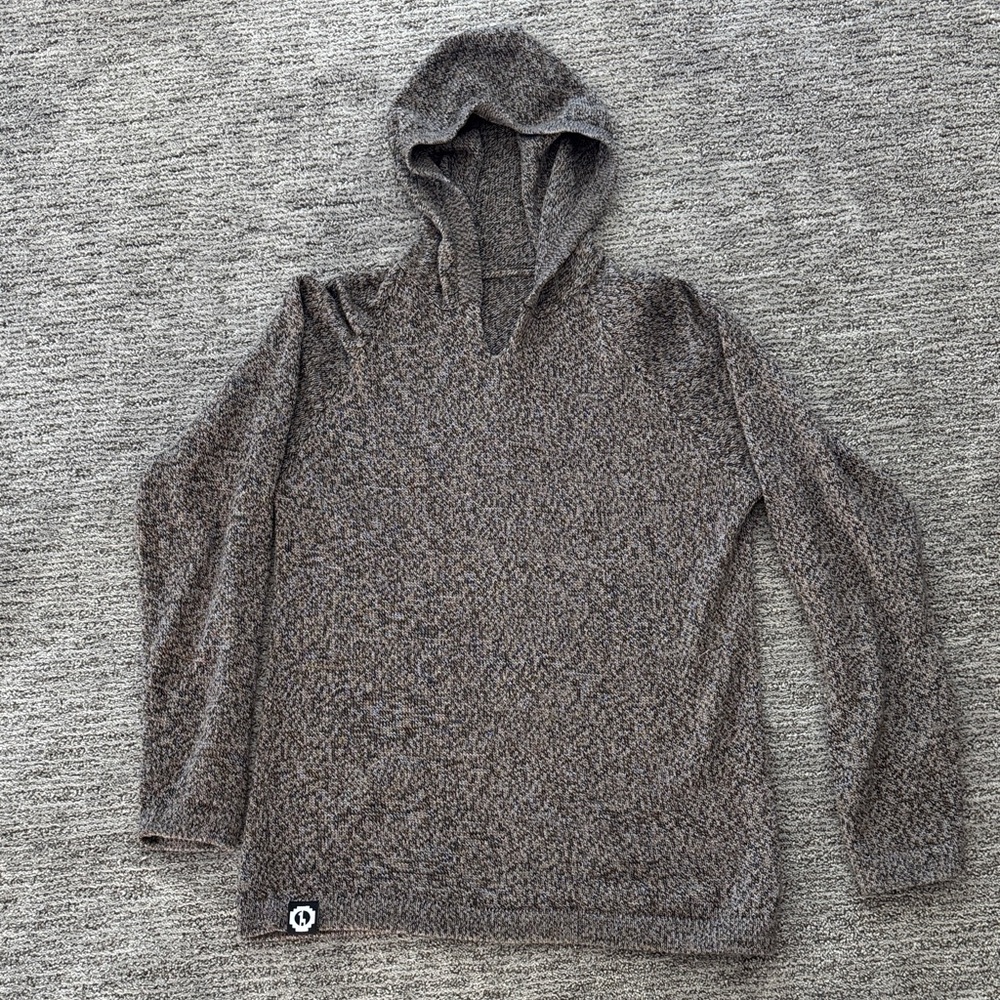 Cozy Brown Hooded Sweater